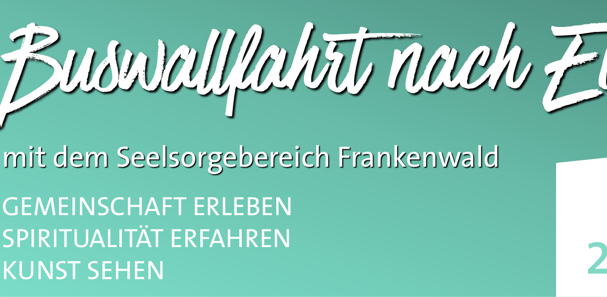Slider mit dem Hinweis zur Buswallfahrt des SSB Frankenwald nach Eichstätt
