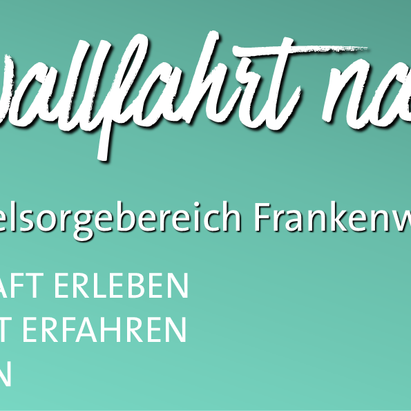 Slider mit dem Hinweis zur Buswallfahrt des SSB Frankenwald nach Eichstätt