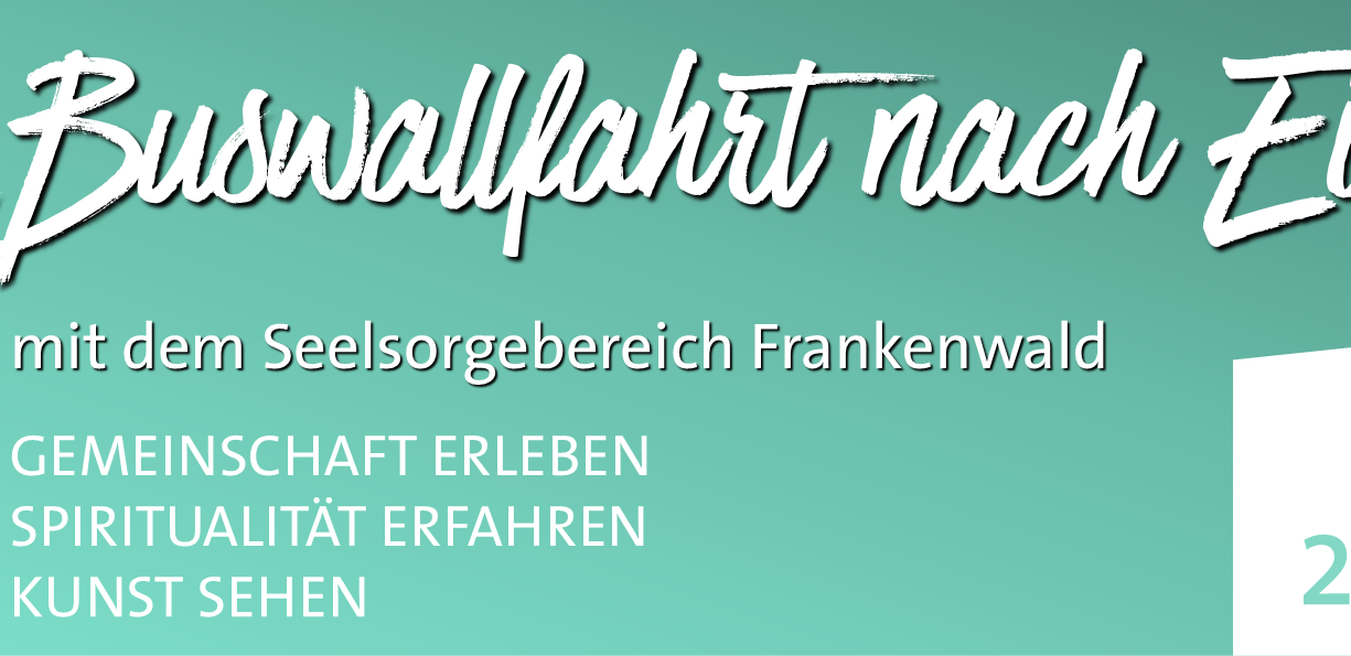 Slider mit dem Hinweis zur Buswallfahrt des SSB Frankenwald nach Eichstätt